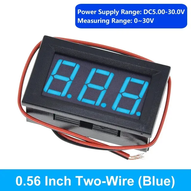 0.56inch Two-Wires DC LED Light Digital Voltmeter