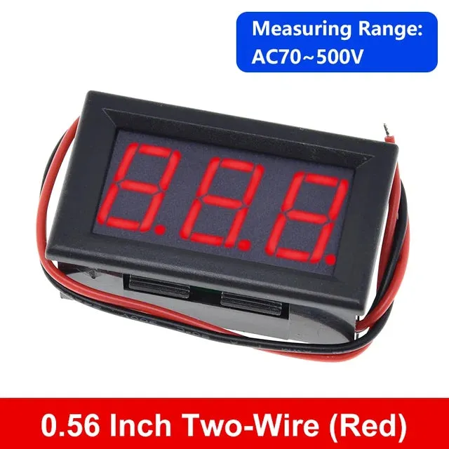 0.56inch Two-Wires DC LED Light Digital Voltmeter