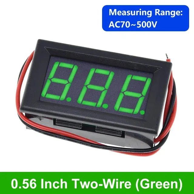 0.56inch Two-Wires DC LED Light Digital Voltmeter