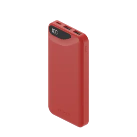 10,000 mAh Power Bank - Red