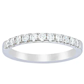 18ct White Gold .32ct Diamond Bella Band