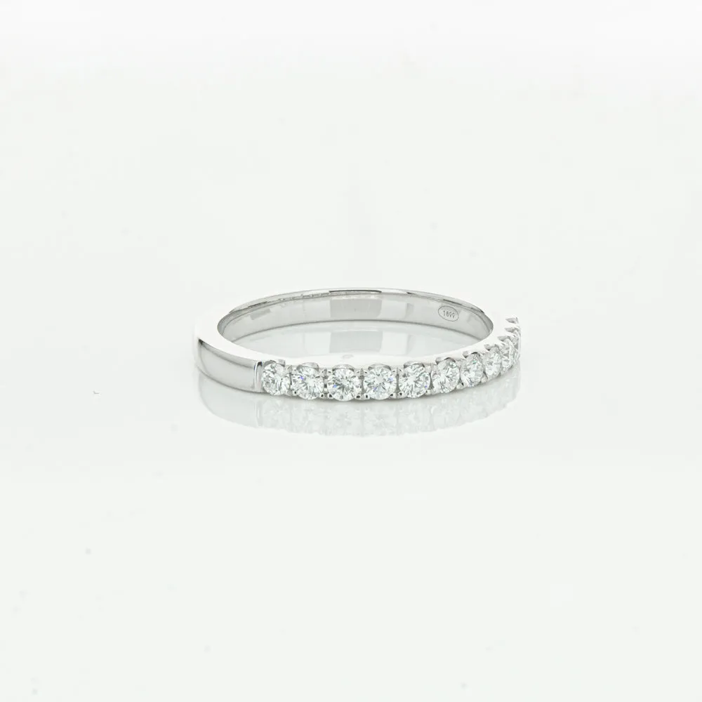 18ct White Gold .32ct Diamond Bella Band