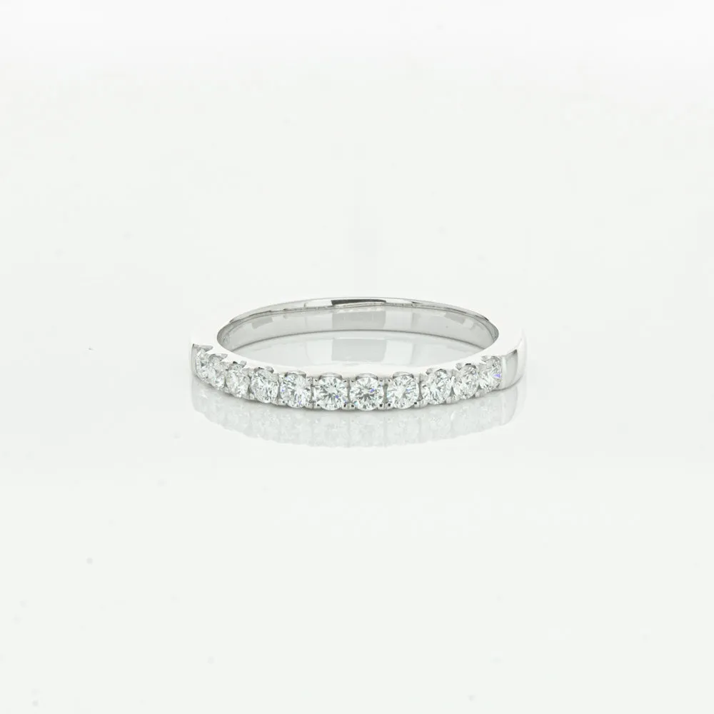 18ct White Gold .32ct Diamond Bella Band