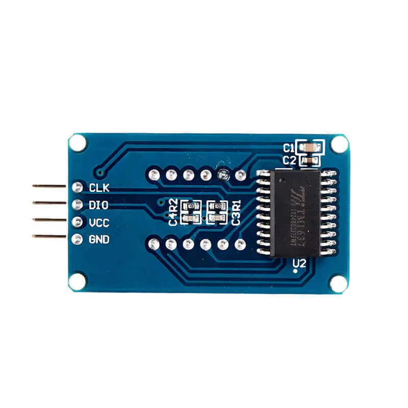 4 Digit 7 Segment Display Module with Tm1637 Clock Display