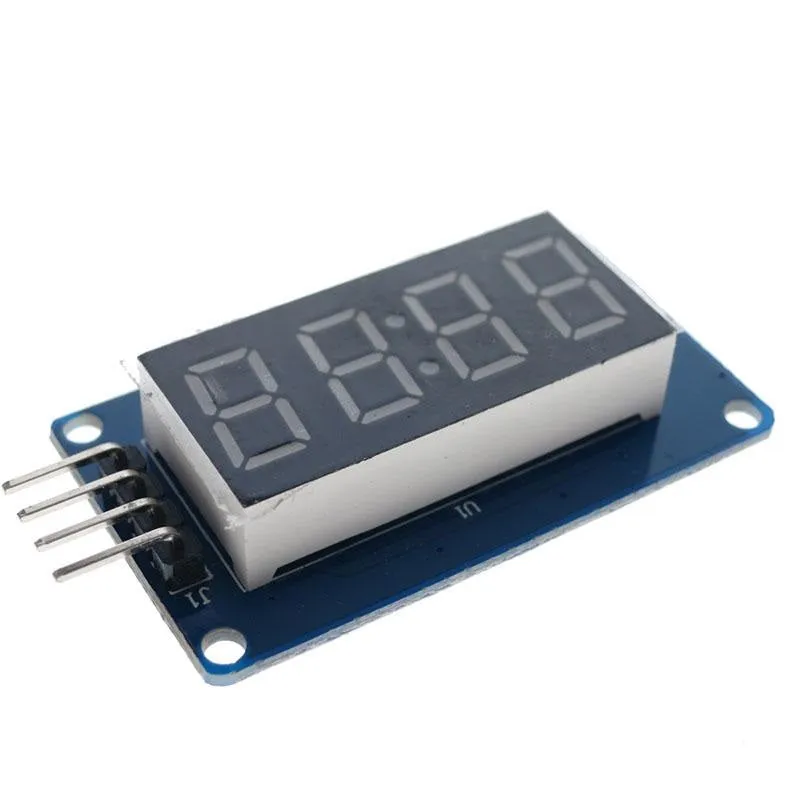 4 Digit 7 Segment Display Module with Tm1637 Clock Display