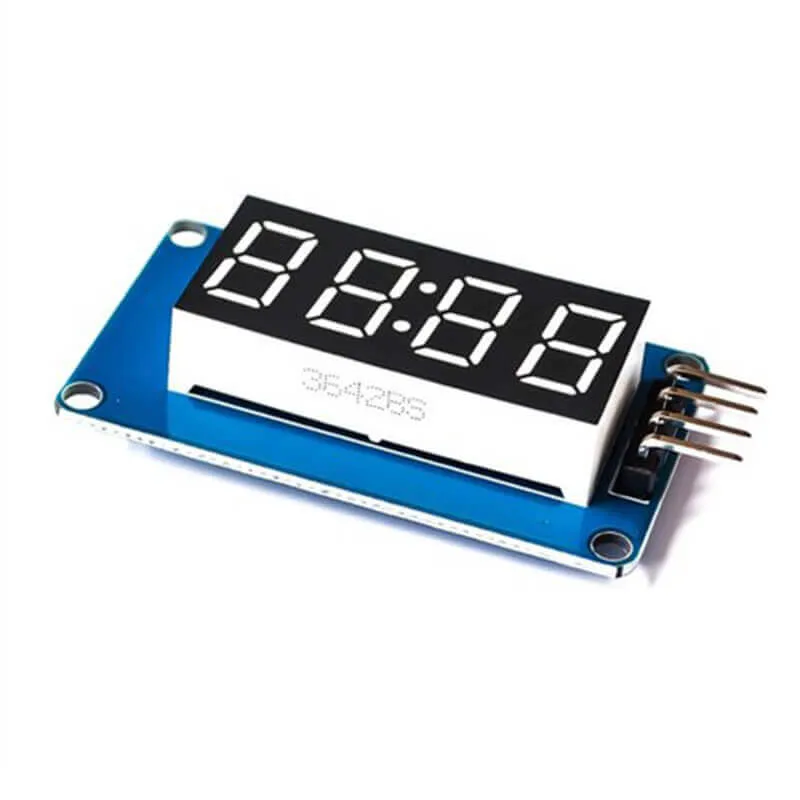 4 Digit 7 Segment Display Module with Tm1637 Clock Display