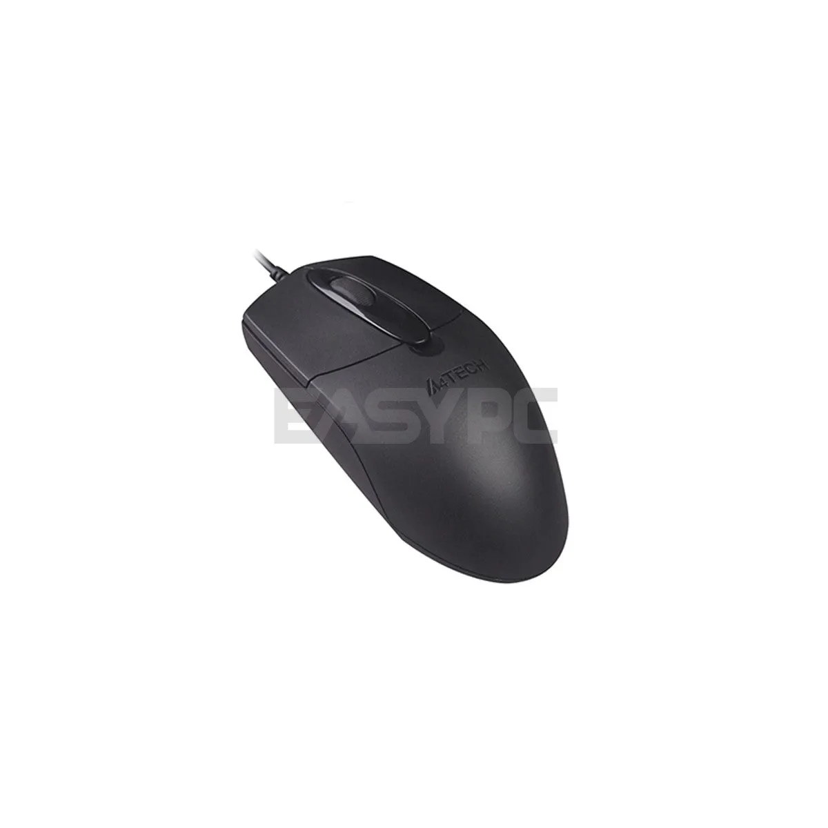 A4Tech OP-720 and OP-720s Usb Plug and Play, Dust resistant wheel, Symmetric Ergonomic Design Wired Mouse Black