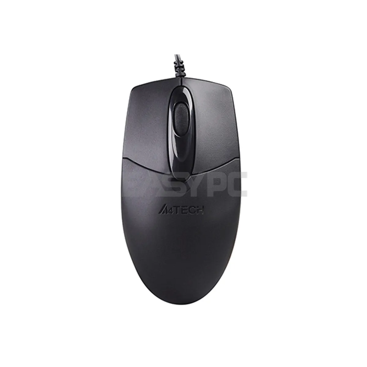 A4Tech OP-720 and OP-720s Usb Plug and Play, Dust resistant wheel, Symmetric Ergonomic Design Wired Mouse Black