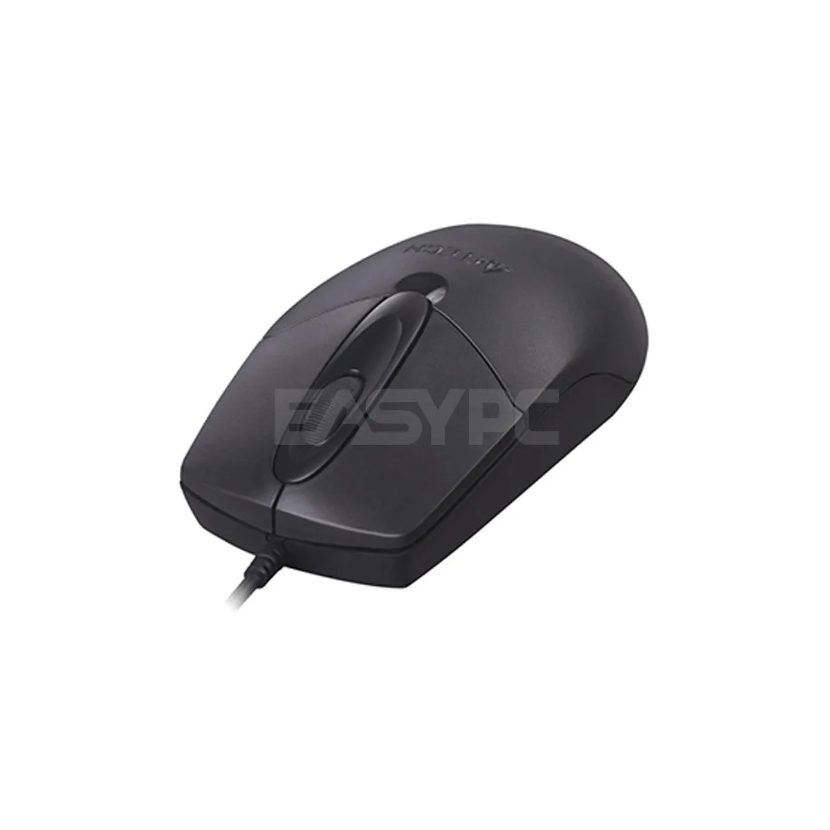 A4Tech OP-720 and OP-720s Usb Plug and Play, Dust resistant wheel, Symmetric Ergonomic Design Wired Mouse Black