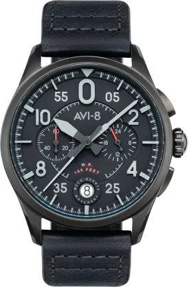 A8 Watch Spitfire Lock Chronograph Slate Black