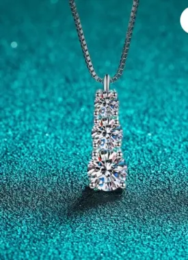 Accessories- Three Tier Diamond Necklace