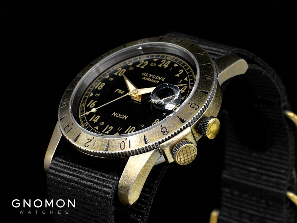 Airman Vintage NOON Aged Black Ref. GL0379