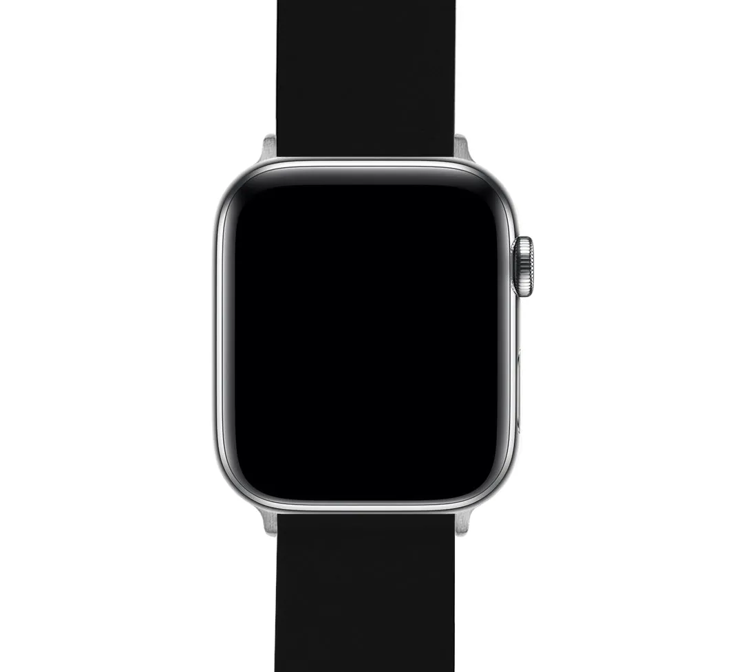 Apple Silicone Black Watch Band