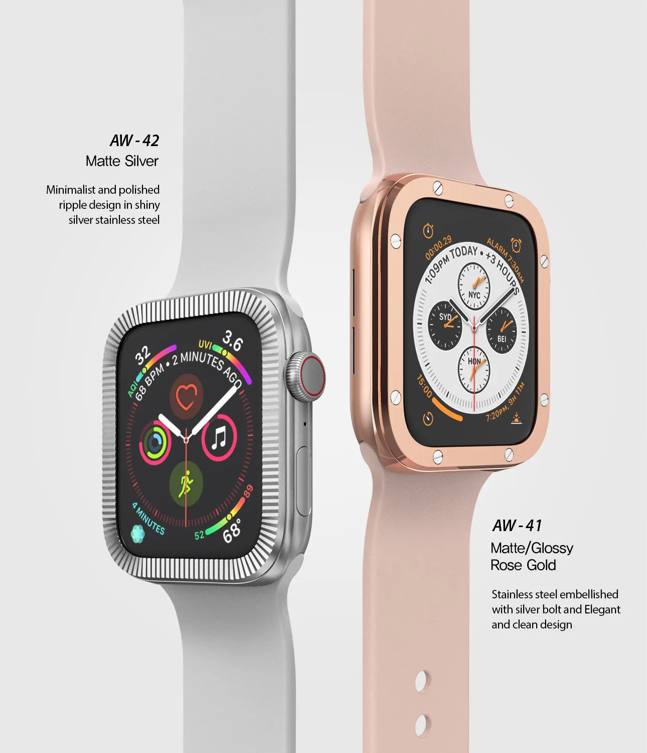 Apple Watch Series 6 / SE / 5 / 4 (44mm) | Premium Bezel Styling Omega