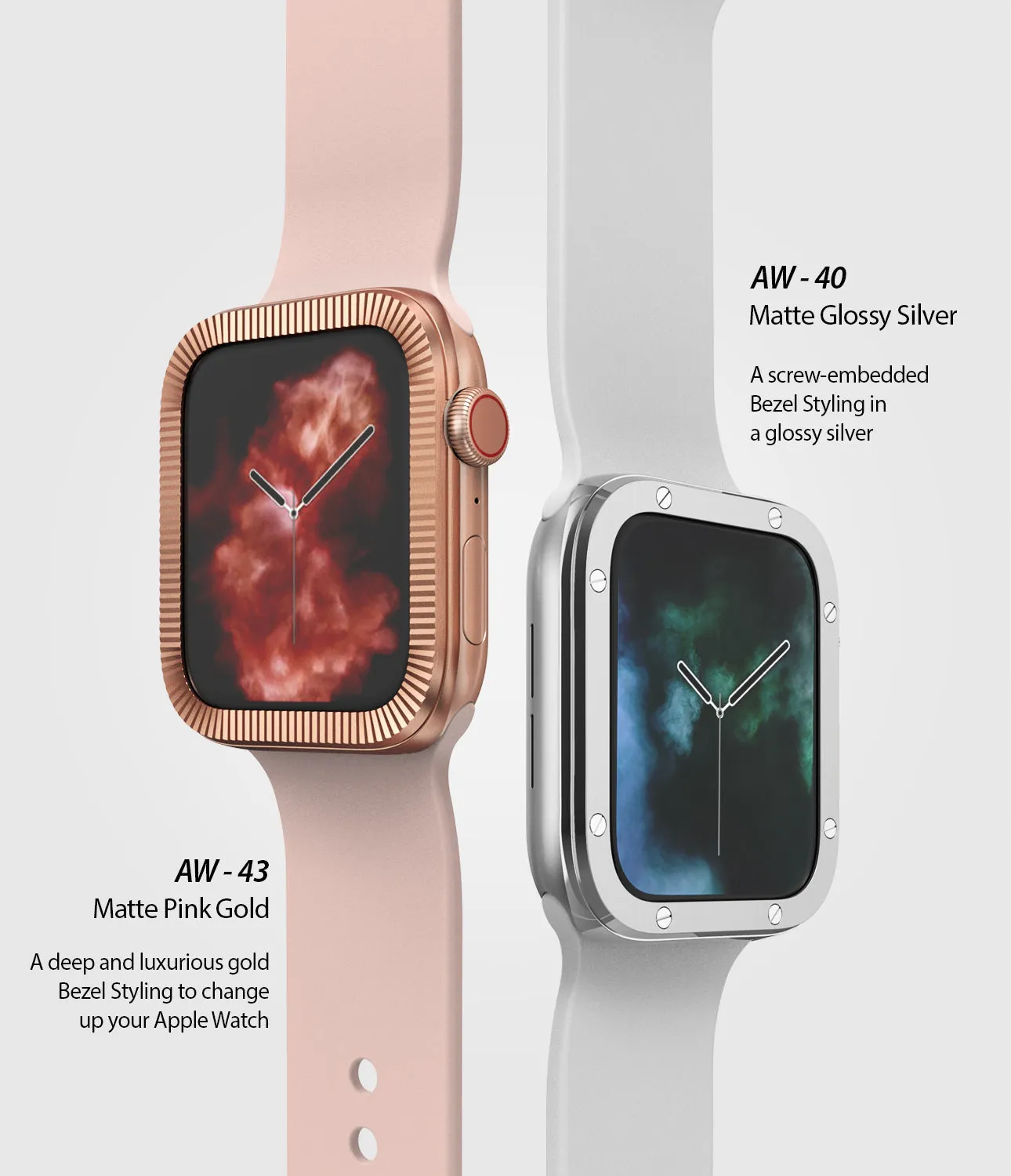 Apple Watch Series 6 / SE / 5 / 4 (44mm) | Premium Bezel Styling Omega