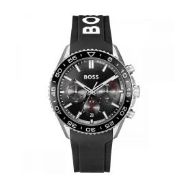 BOSS Runner 43 mm Black Quartz Men's Watch