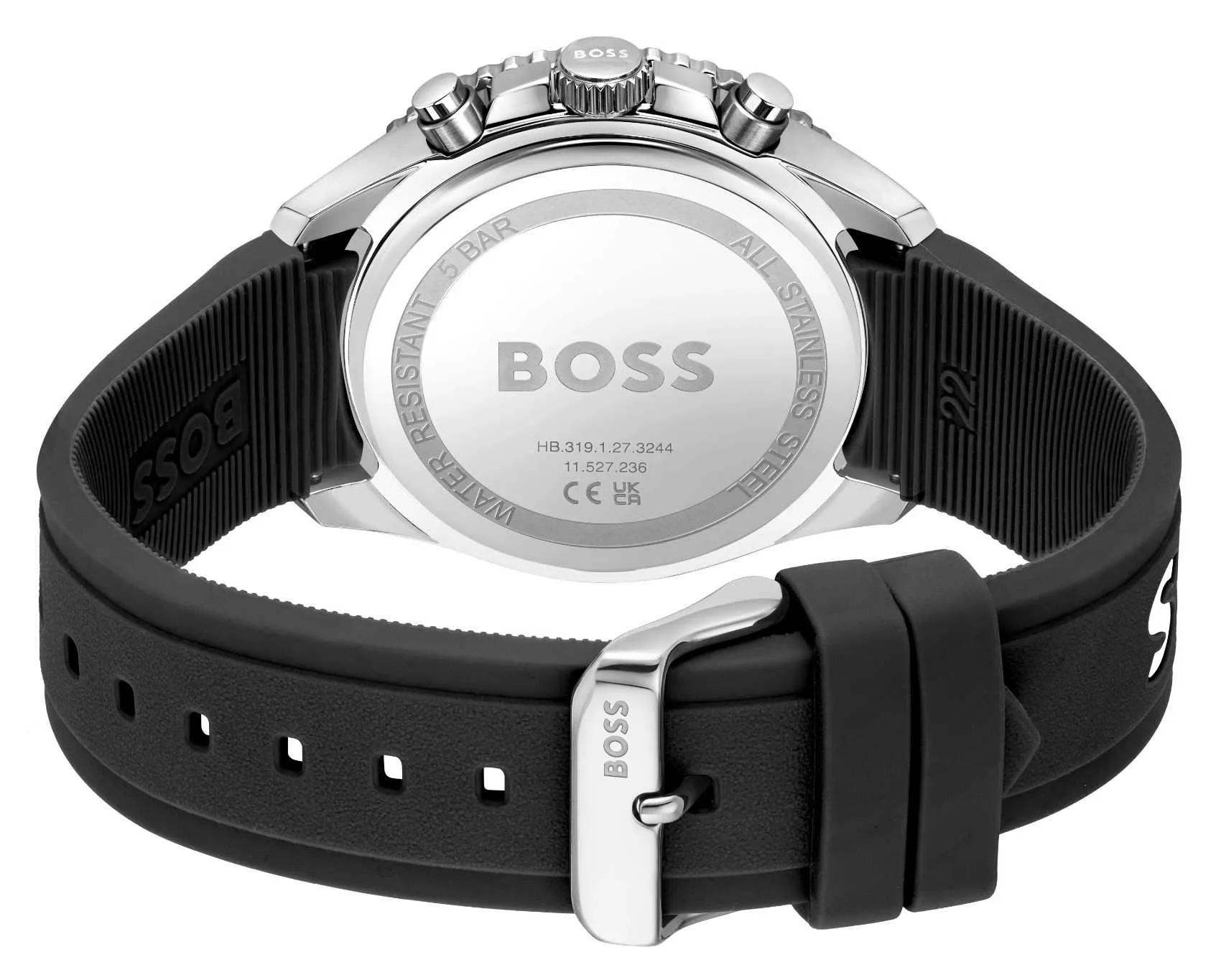 BOSS Runner 43 mm Black Quartz Men's Watch