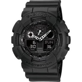 Casio G-Shock Digital Watch GA100-1A1 Black