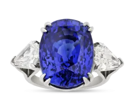 Ceylon Sapphire Ring, 19.71 Carats