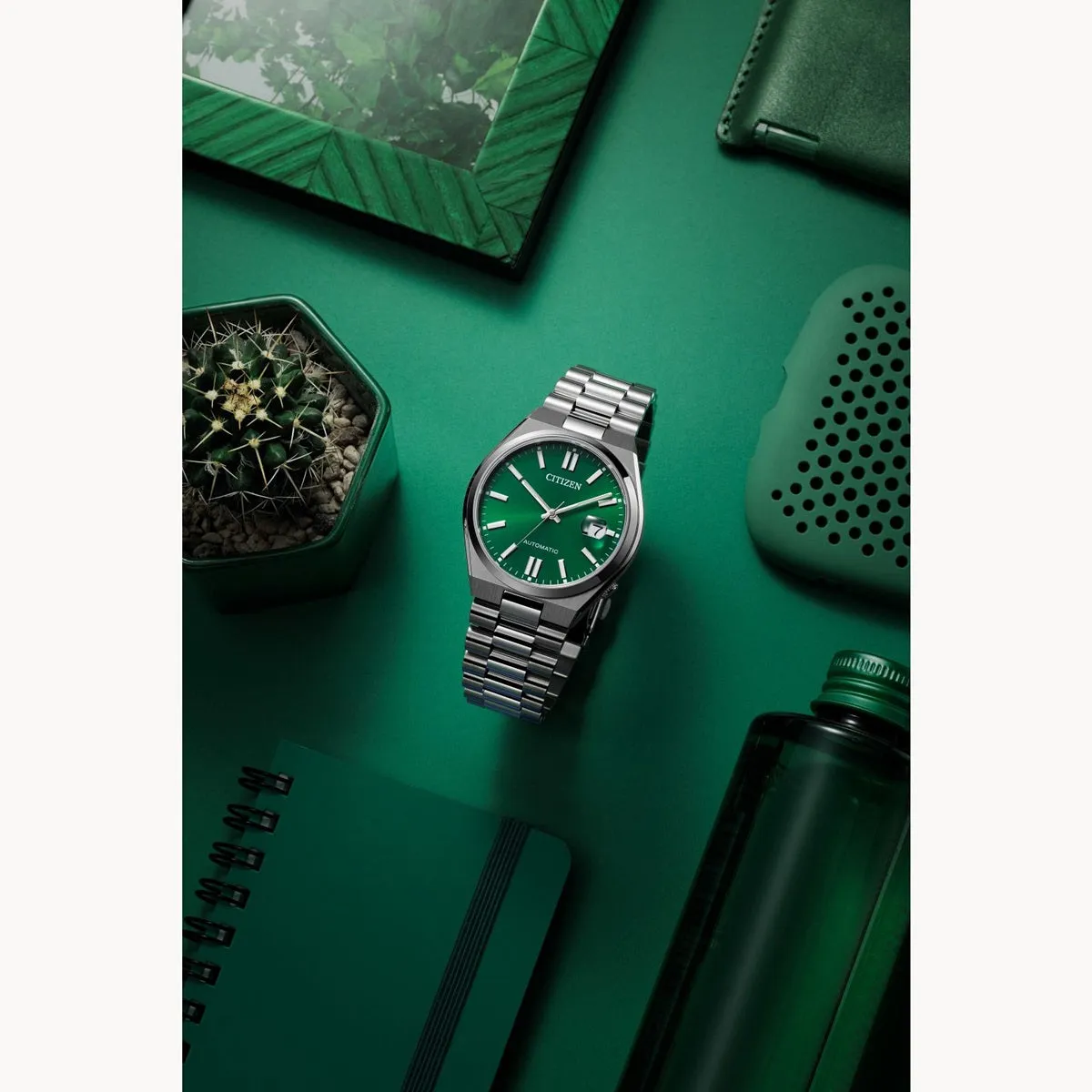 Citizen Tsuyosa 40mm Green Automatic Unisex Watch