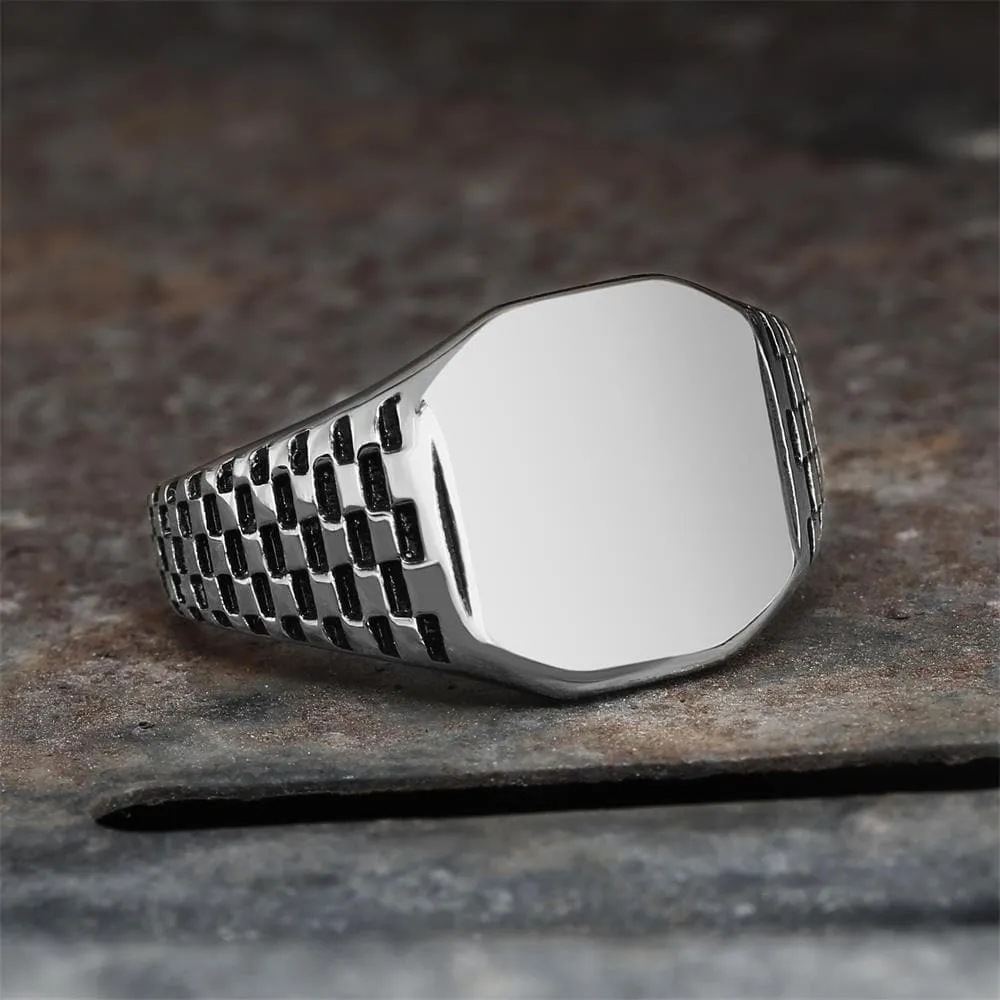 Classic Smooth Stainless Steel Ring