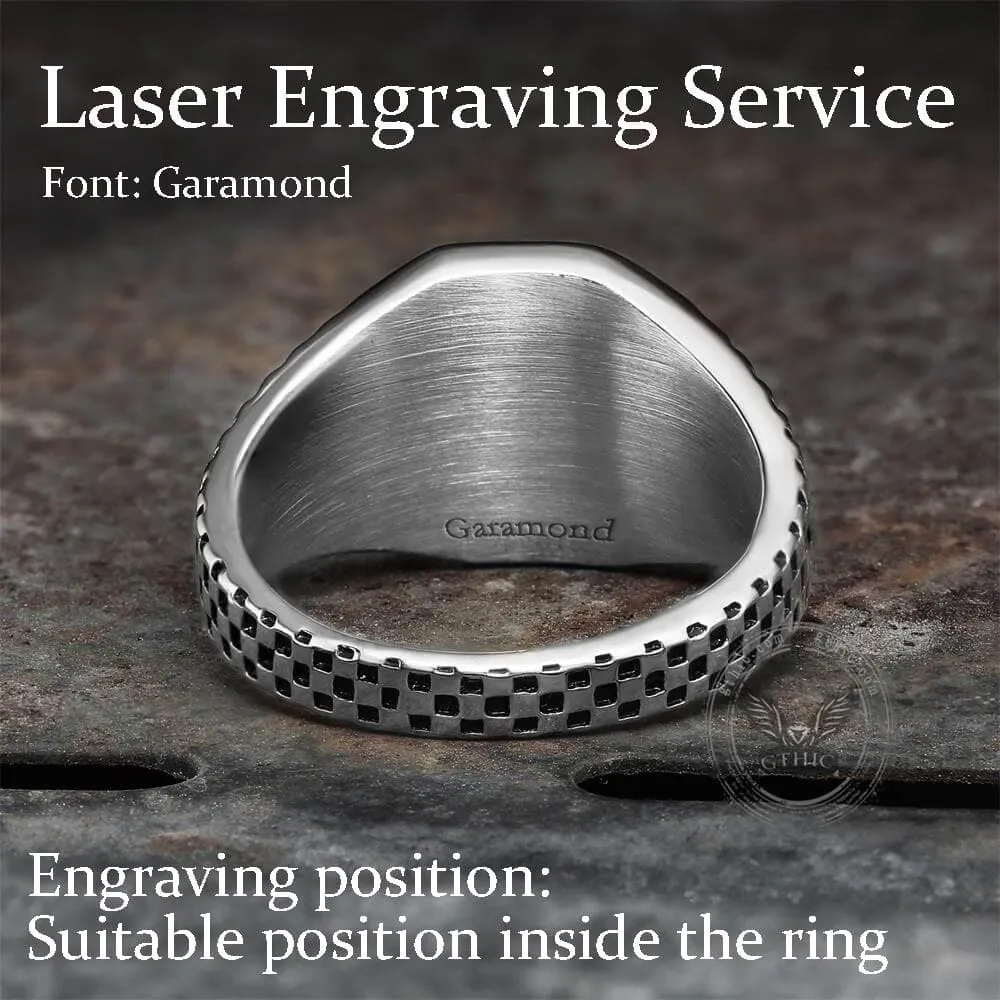 Classic Smooth Stainless Steel Ring