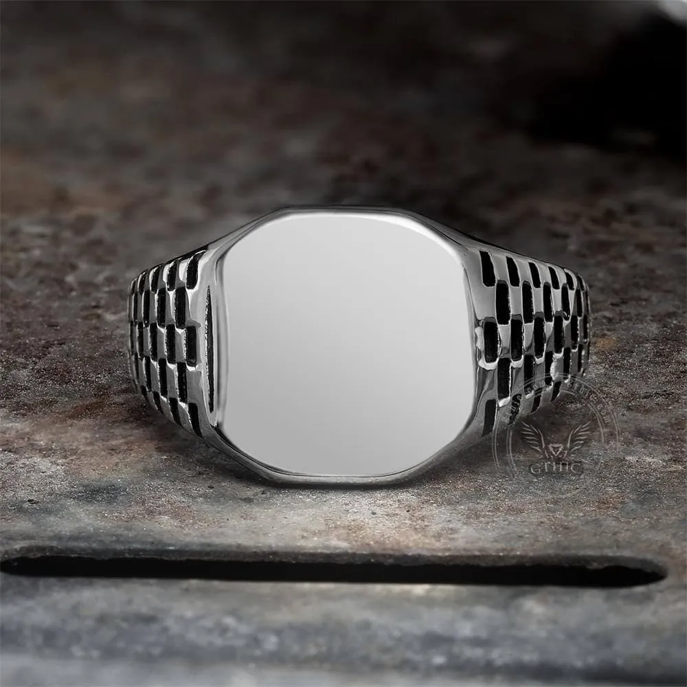 Classic Smooth Stainless Steel Ring