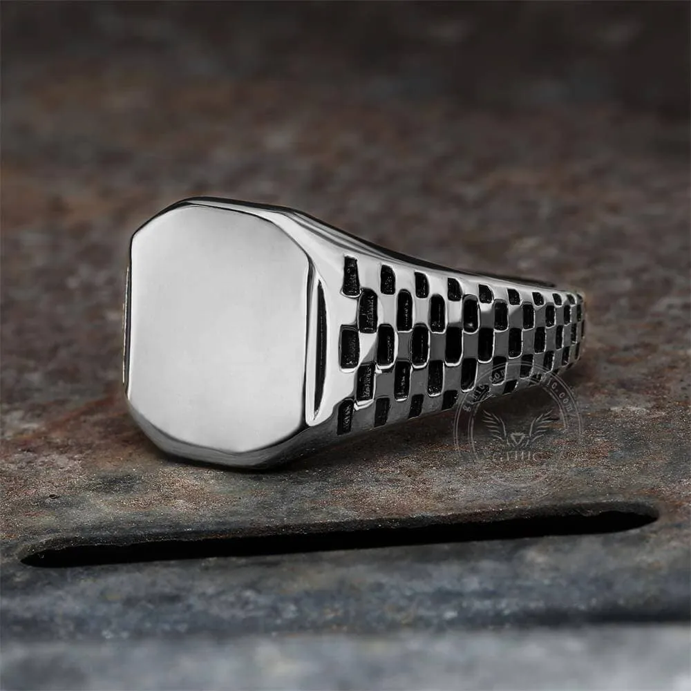 Classic Smooth Stainless Steel Ring