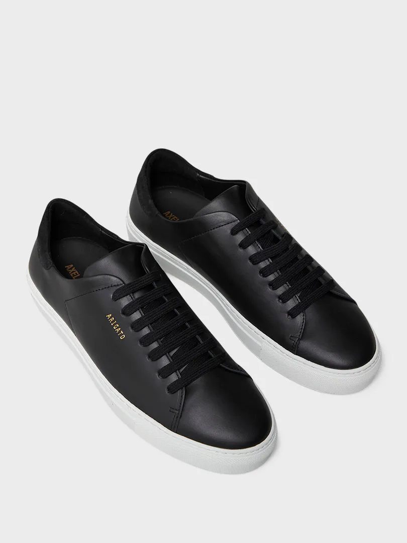 Clean 90 Leather Sneakers in Black and White