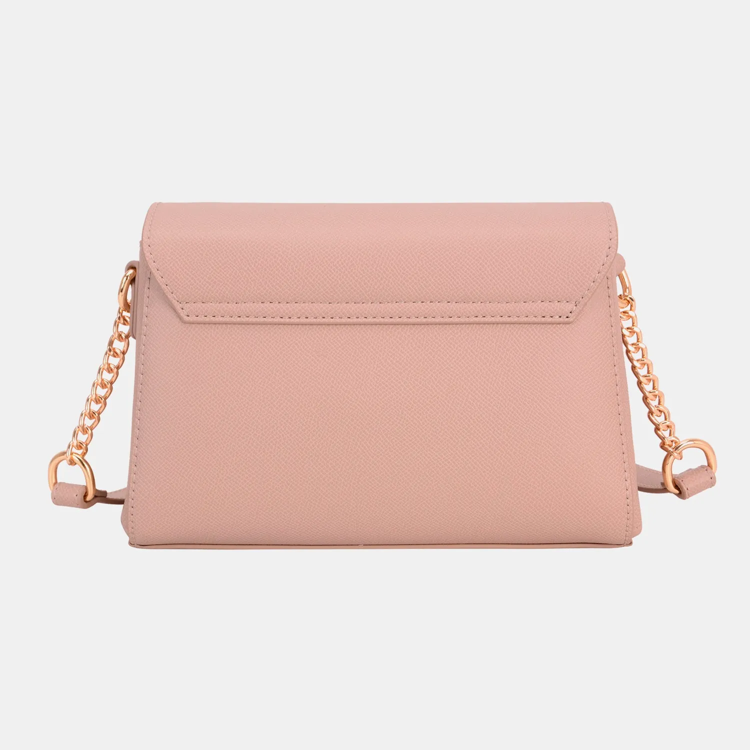 David Jones PU Leather Crossbody Bag