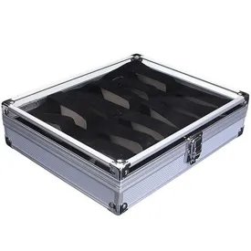 Gennaro Aluminium Watch Organizer & Safety Box 6-12 Slots