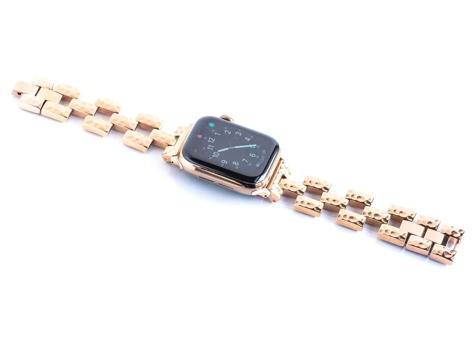 Goldenerre Hammered Link Bracelet Apple Watch Band