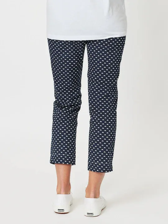 GS Pretty Bow Navy Pant