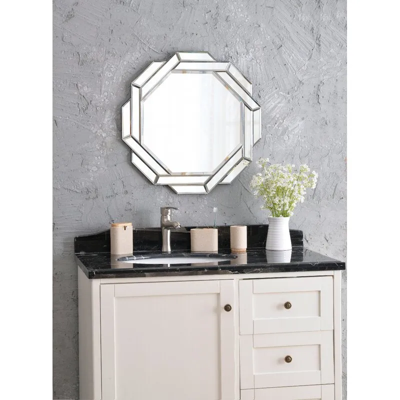 Heeney Elegant Beveled Accent Mirror