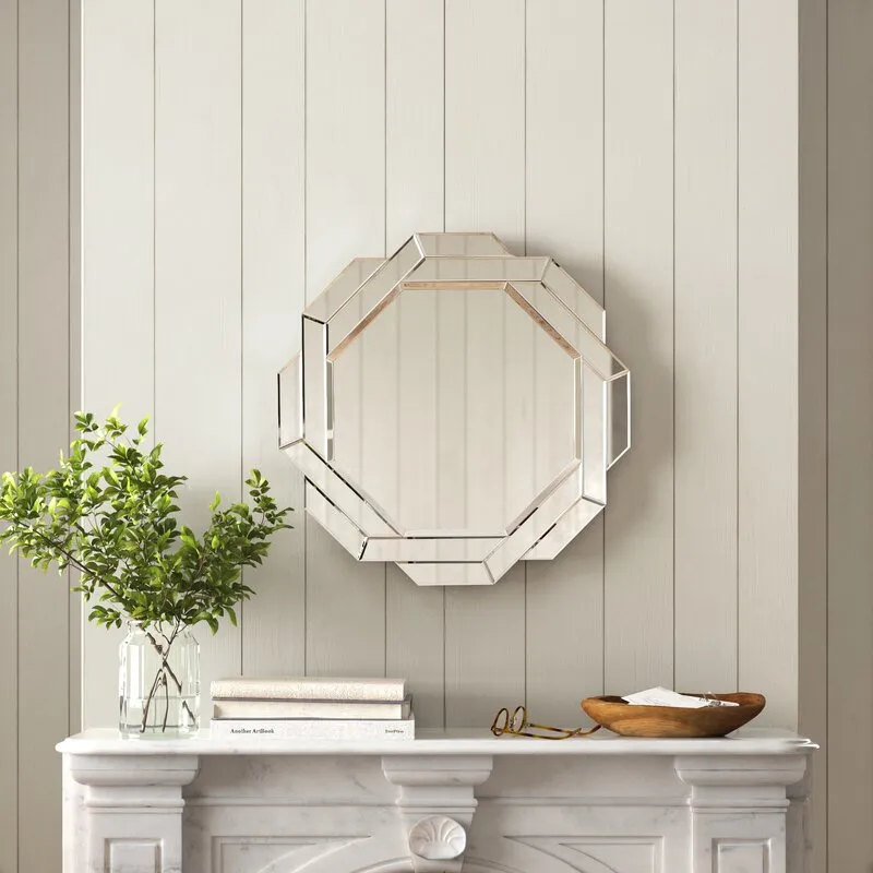 Heeney Elegant Beveled Accent Mirror