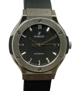 Hublot Classic Fusion Titanium 38mm 565.NX.1171.RX Black Dial Automatic Men's Watch