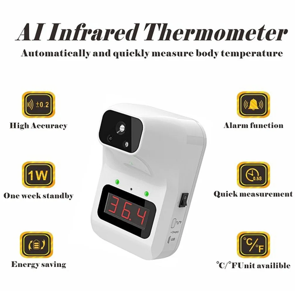 Infrared Temperature Measurement 5 Types Non-Contact Meter Digital Tool