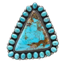 Kingman Turquoise Cluster Ring | Hemerson Brown