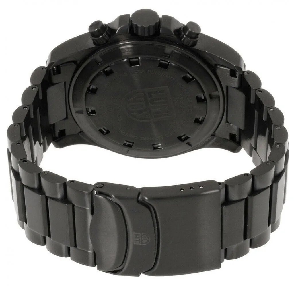 Luminox Atacama Field Chronograph Black PVD Black Dial Date Alarm Quartz Mens Watch XL.1942.BOB