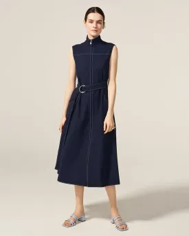 Navy Serena Dress