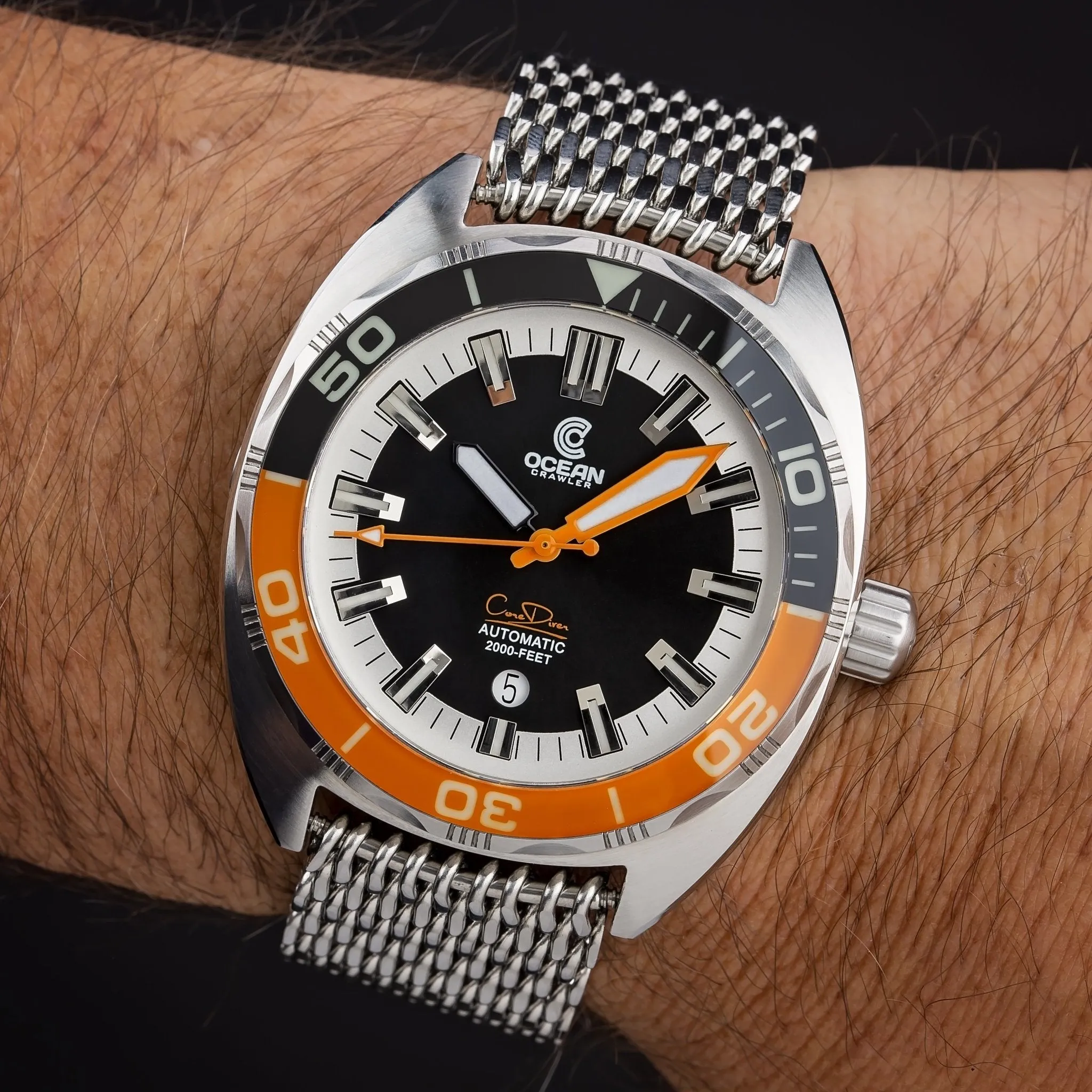 Ocean Crawler Core Diver - Black/Orange