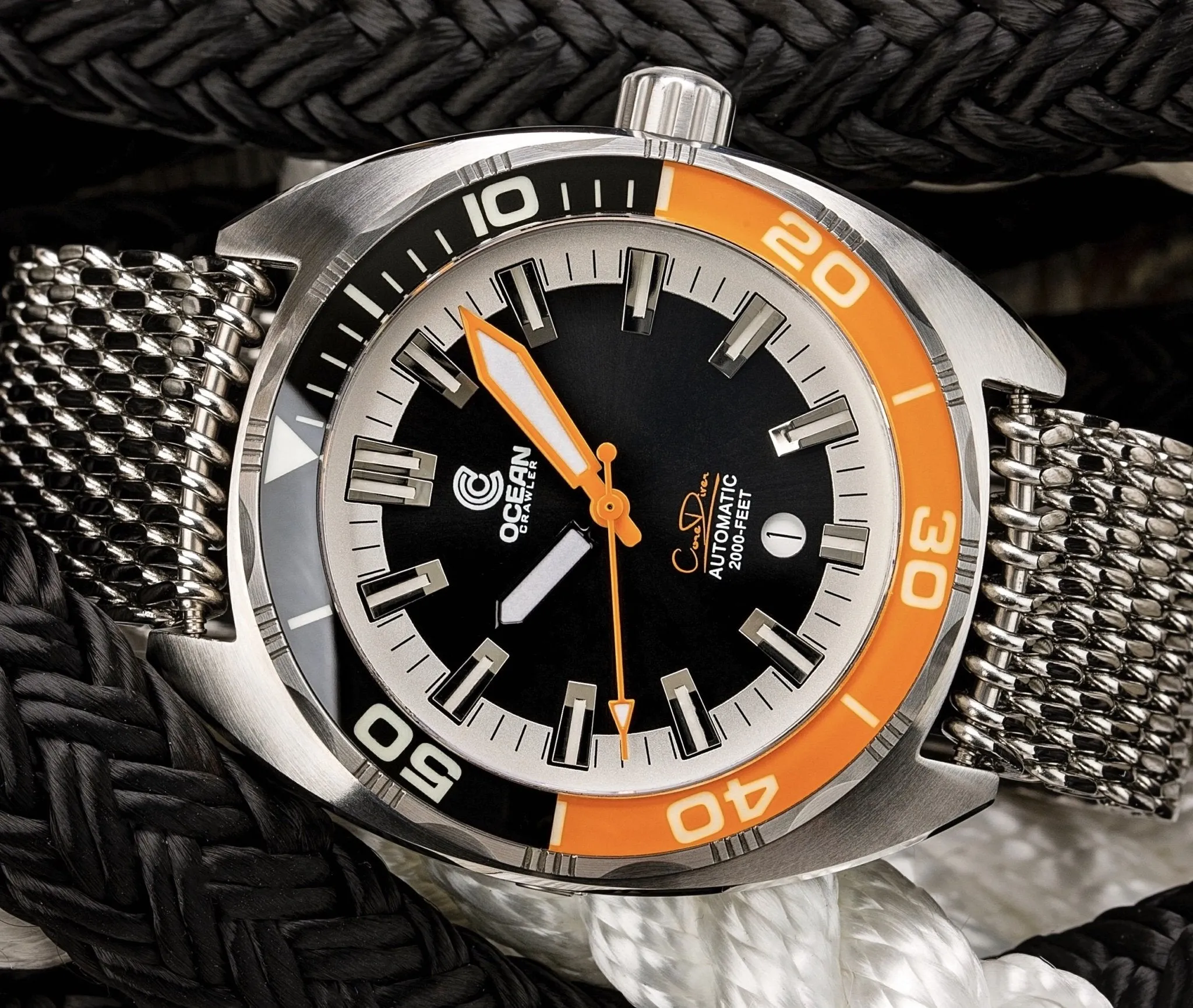 Ocean Crawler Core Diver - Black/Orange