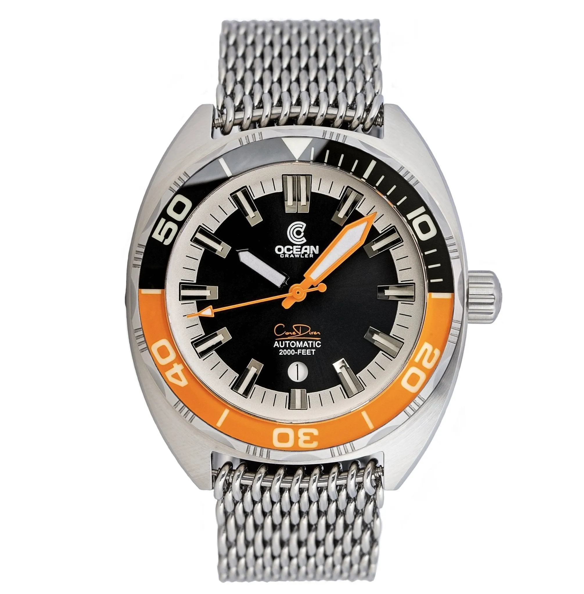 Ocean Crawler Core Diver - Black/Orange