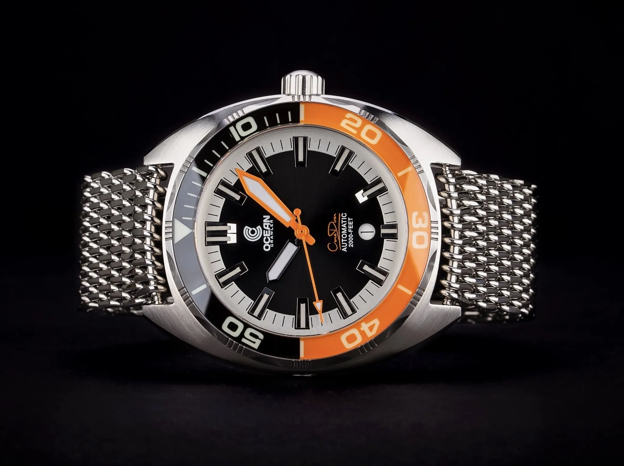 Ocean Crawler Core Diver - Black/Orange