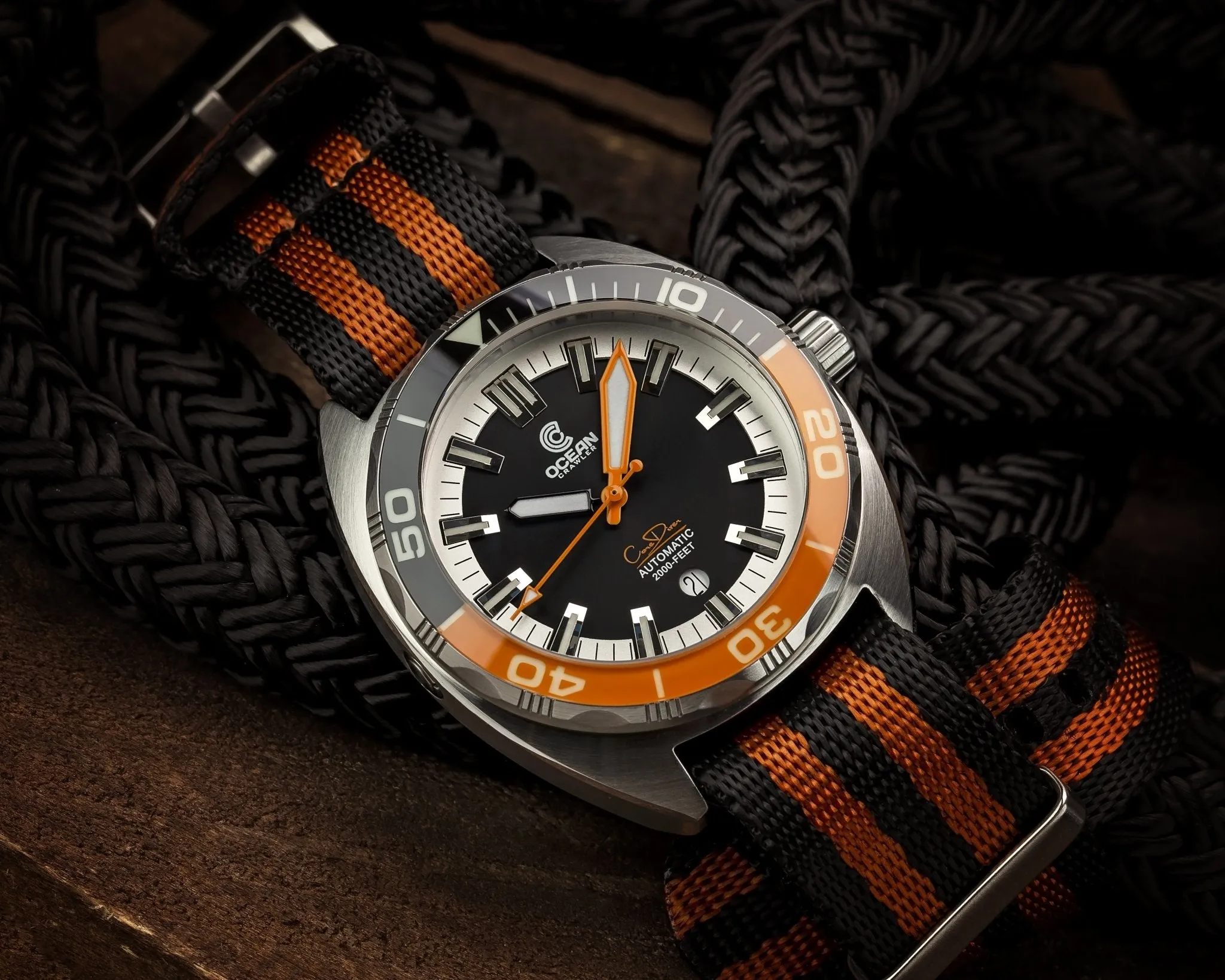 Ocean Crawler Core Diver - Black/Orange