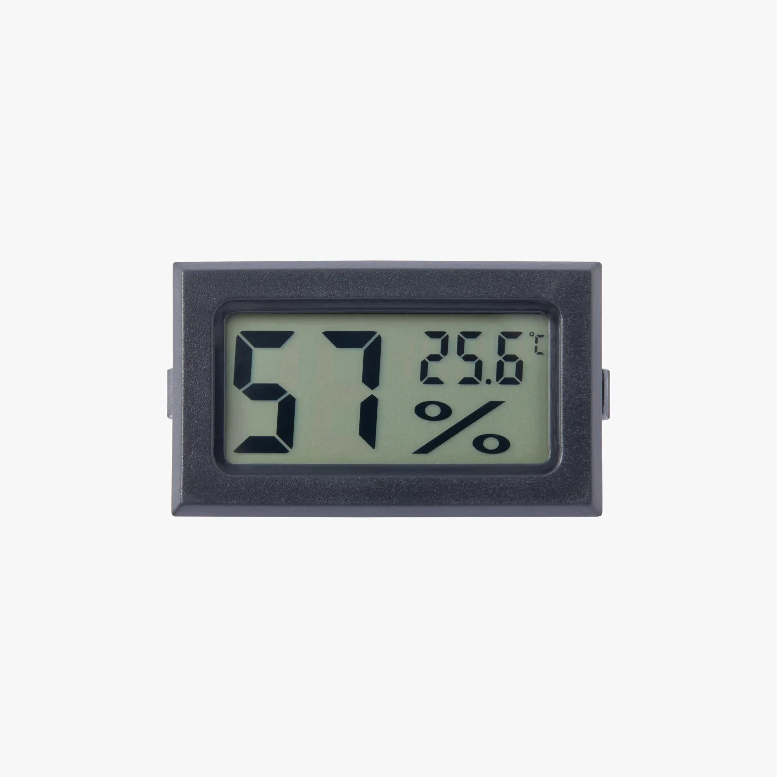 Rectangular Embedded Electronic Digital Thermometer Hygrometer