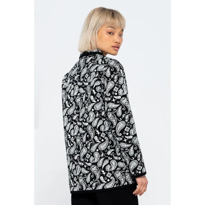 Santa Cruz Screaming Paisley Jacket - Black/white