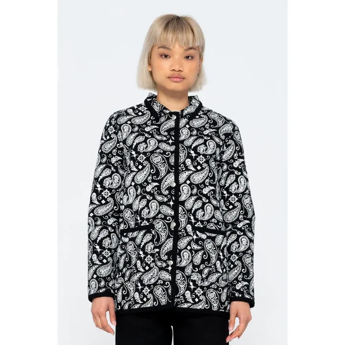 Santa Cruz Screaming Paisley Jacket - Black/white