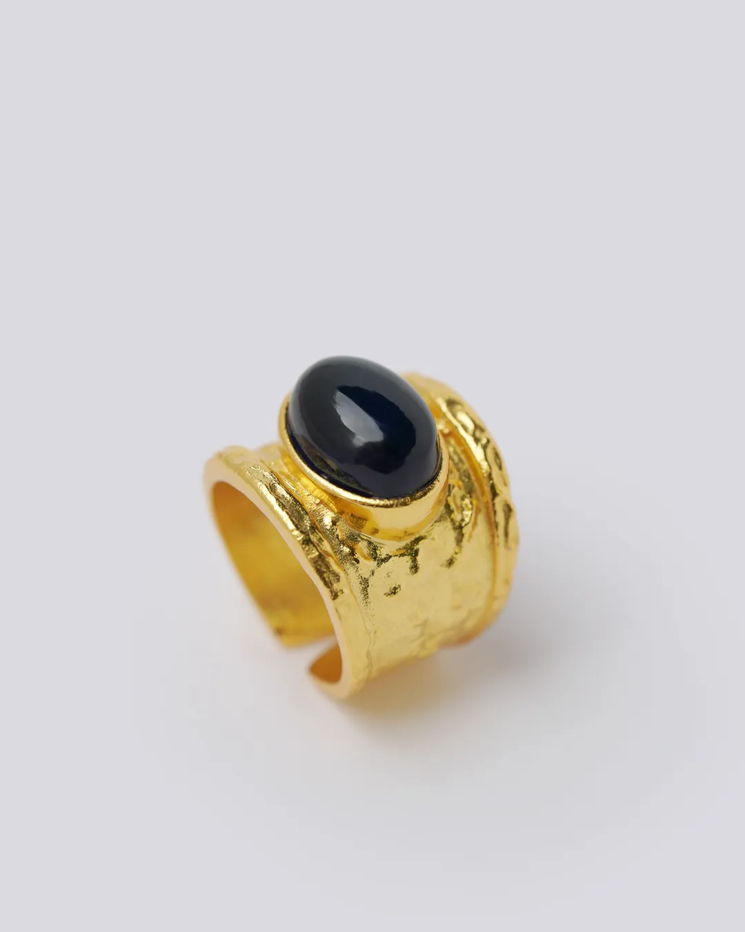 Scorpio Black Ring