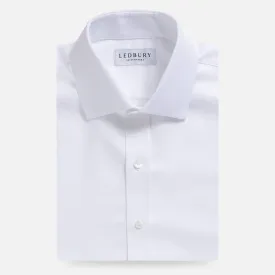 The White Elden Dobby Non Iron Custom Shirt